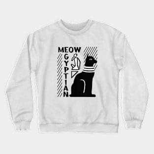 Funny Egyptian Meow Crewneck Sweatshirt